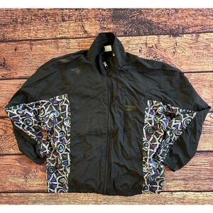 Reebok Vintage Windbreaker Jacket Women's Size Small‎